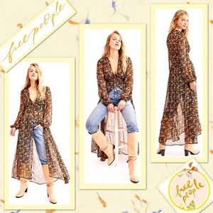Free People Valerie duster size XS